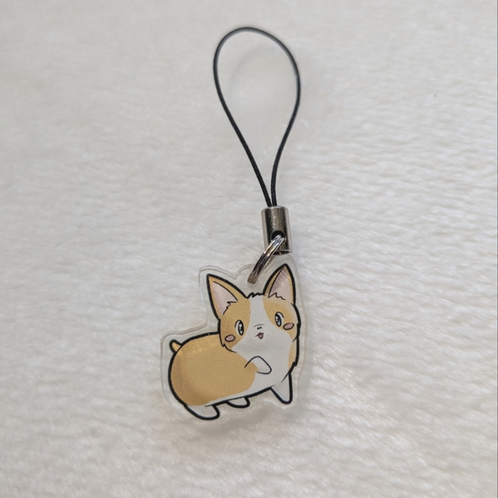 Corgi Charm For Phone Case, Zipper Pulls, Etc